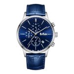 Ρολόι ανδρικό LEE COOPER Blue Leather Strap LC08154.399