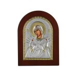 Prince Silvero Εικόνα Παναγία 7 Σπαθιά 15x21cm MA-E1114BX