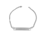 Βραχιόλι ταυτότητα από ασήμι 925°