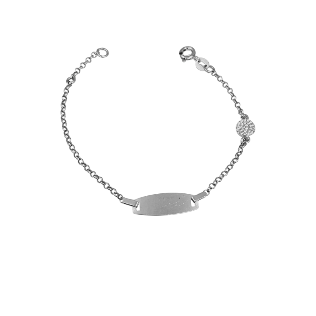 Photoroom-20250508_124229070 Βραχιόλι ταυτότητα από ασήμι 925° - Image 1