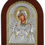 Prince Silvero Εικόνα Παναγία 7 Σπαθιά 20x26cm MA-E1114AX