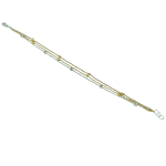 Γυναικείο βραχιόλι triple tiffany σε Κ14