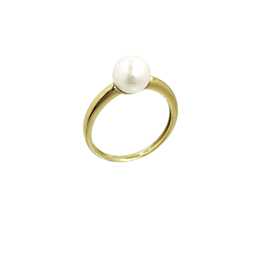 IMG_20250604_104929 Δαχτυλίδι Freed με Μαργαριτάρι Χρυσό 14 καράτια - Image 1