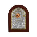 Prince Silvero Εικόνα Παναγία Κύκκου Ασημένια 15x21cm MA-E1121BX