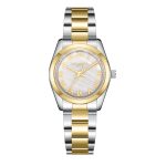 Ρολόι γυναικείο LEE COOPER Crystals Two Tone Metallic Bracelet LC08190.220