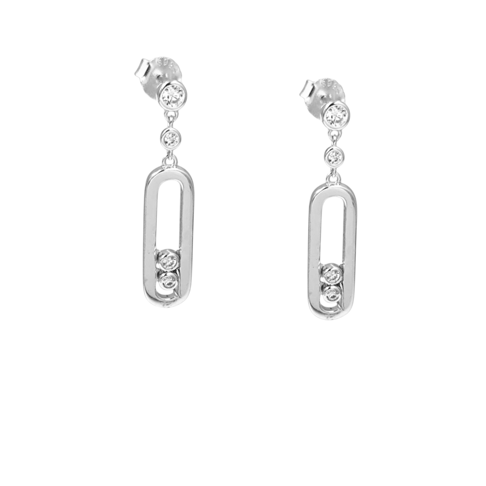 IMG_20250811_100725 (1) Σκουλαρίκια CHARMS κρεμαστά από ασήμι 925° - Image 1