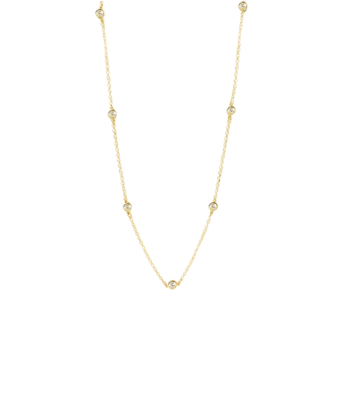 IMG_20250827_112357 Κολιέ επιχρυσωμένο από ασήμι 925° με πέτρες Swarovski - Image 1