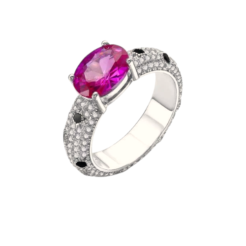 rg369-500x500 Δαχτυλίδι Amour με ζιργκόν από ασήμι 925° - Image 1