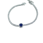 Βραχιόλι ριβιέρα Genevieve από ασήμι 925°