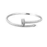 Βραχιόλι γυναικείο χειροπέδα καρφί glorious bangle Pin από ασήμι 925°