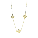 Κολιέ triple φίλντισι σε χρυσό Κ14