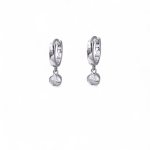 Σκουλαρίκια κρικάκια gloss από ασήμι 925°