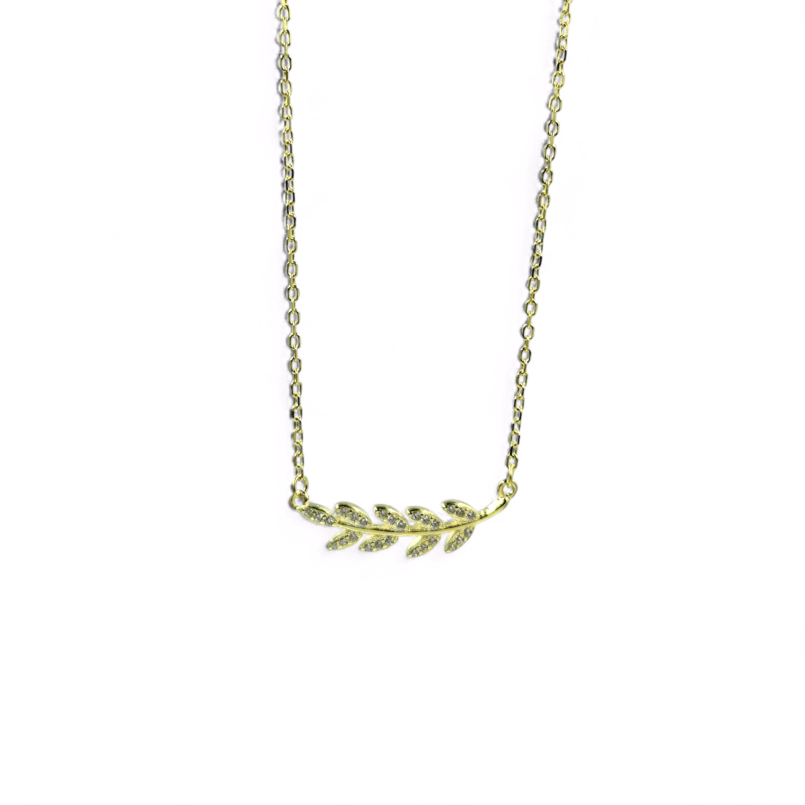 IMG_20250922_110721 Κολιέ χρυσό olive tree από ασήμι 925° - Image 1