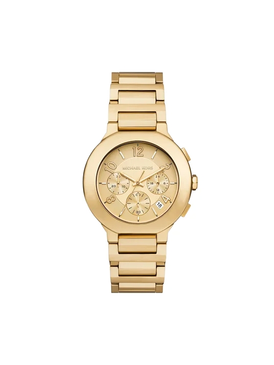 IMG_20250929_125146 MICHAEL KORS Gramercy Chronograph Gold Stainless Steel Bracelet MK7520 - Image 1