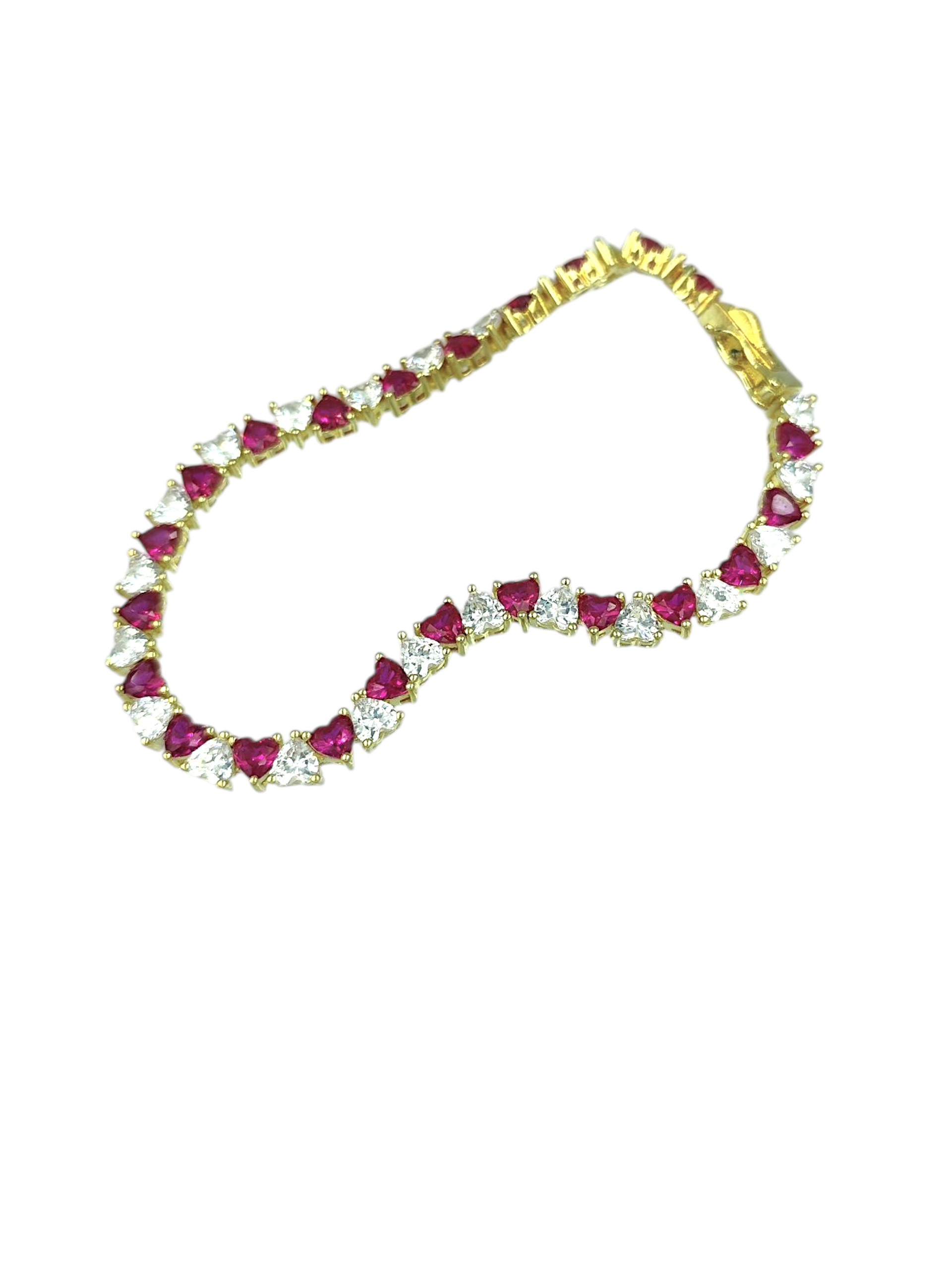 IMG_20251002_100239 Βραχιόλι Amour Ριβιέρα επιχρυσωμένη από ασήμι 925° - Image 1