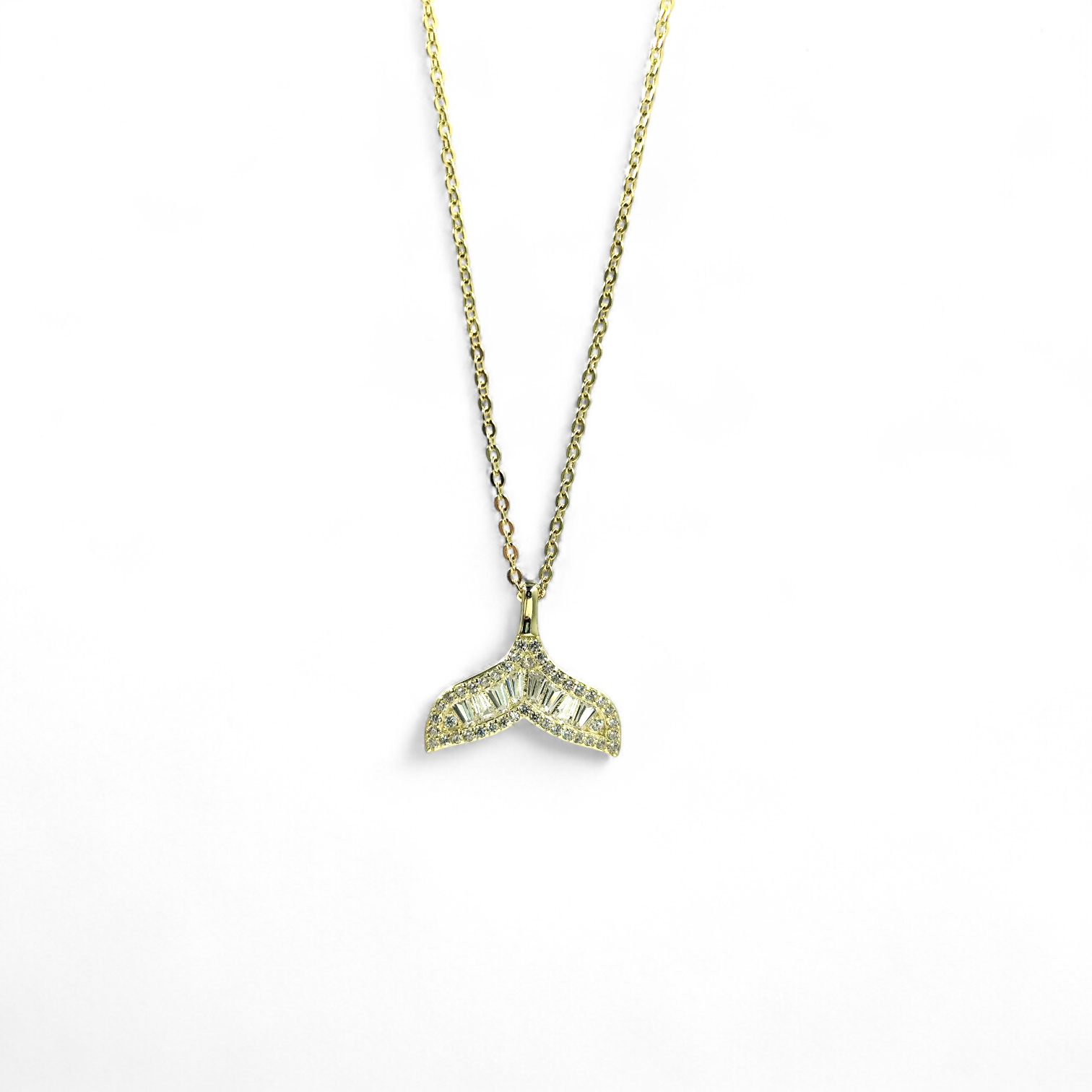 IMG_20251215_101201 Κολιέ WHALE TAIL από επιχρυσωμένο ασήμι 925° - Image 1