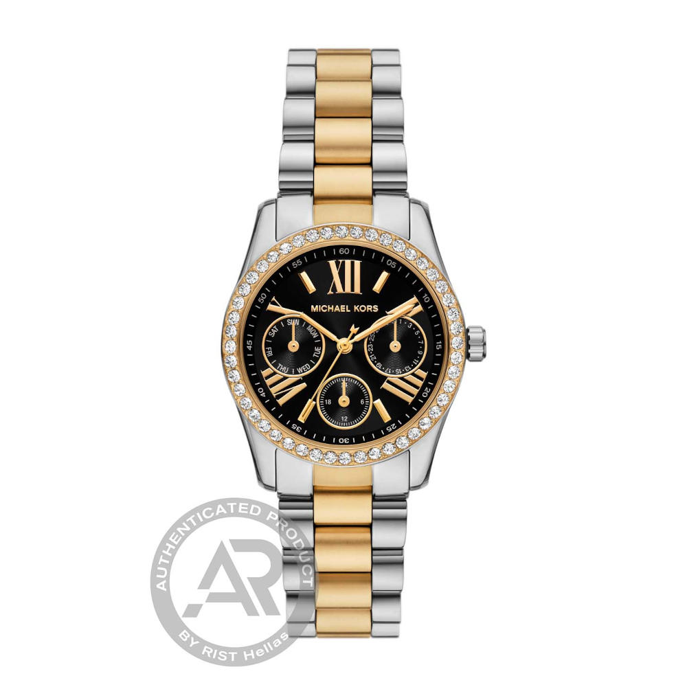MK4925 MICHAEL KORS Lexington Crystals Two Tone Stainless Steel Bracelet MK4925 - Image 1