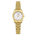 Γυναικείο ρολόι LEE COOPER Gold Stainless Steel Bracelet LC08243.120