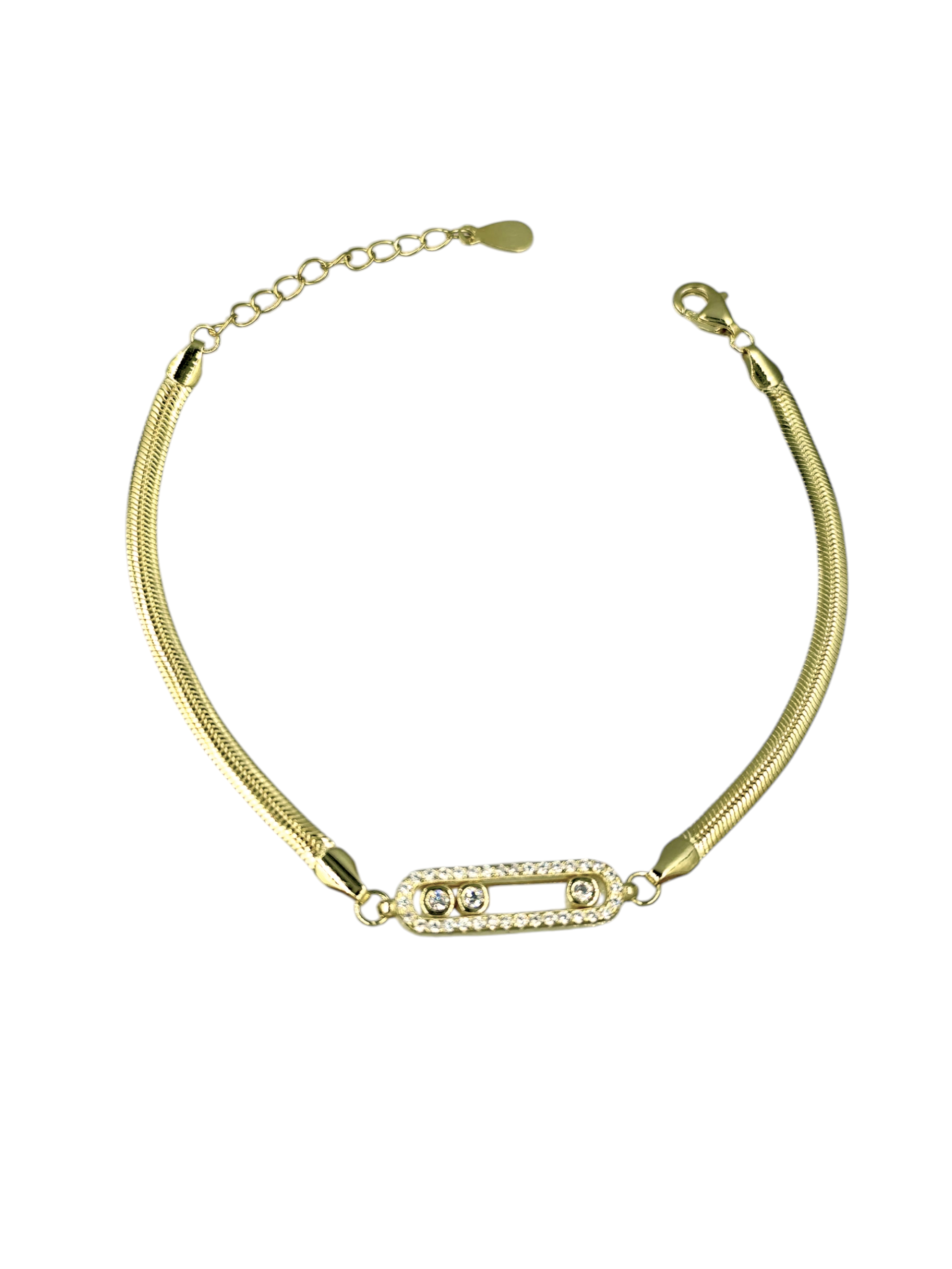 IMG_20251128_095245 Βραχιόλι γυναικείο gold desire από ασήμι 925° - Image 1