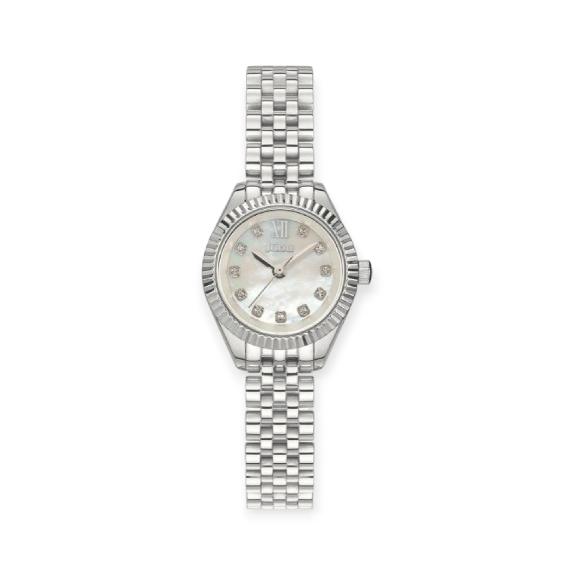 ju19083-1 Ρολόι γυναικείο JCOU Eden Silver Stainless Steel Bracelet JU19083-1 - Image 1