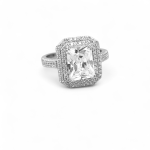 Δαχτυλίδι crystal empress από ασήμι 925° με ζιργκόν