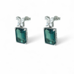 Σκουλαρίκια κρεμαστά butterfly london blue από ασήμι 925°