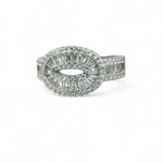 Δαχτυλίδι Imperial desire με λευκά ζιργκόν σε ασήμι 925°