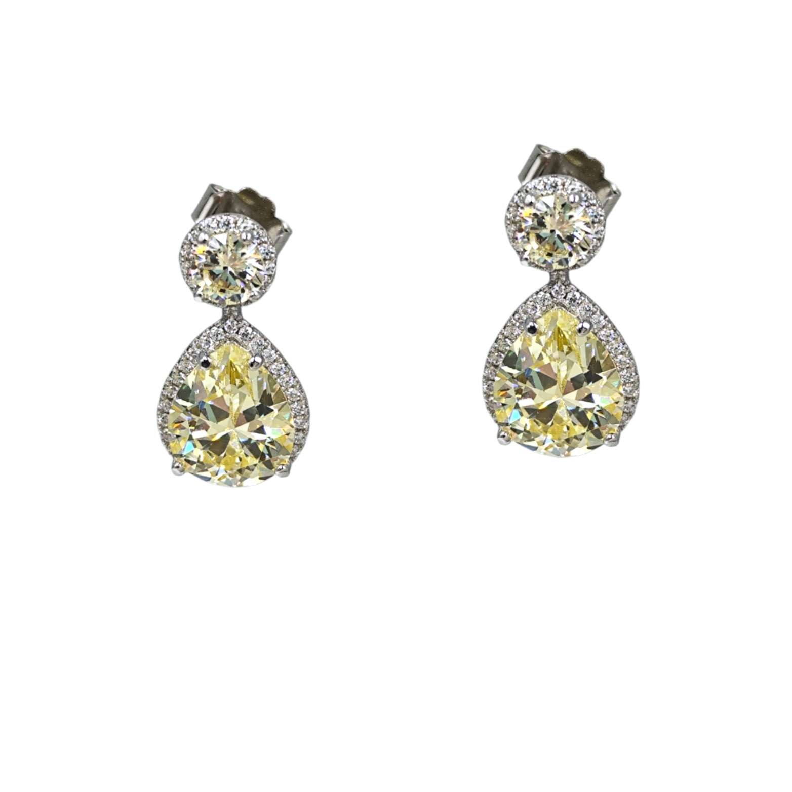 IMG_20260112_094225 Σκουλαρίκια citrine desire με ζιργκόν από ασήμι 925° - Image 1