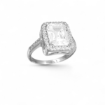 Δαχτυλίδι deep brook από ασήμι 925° με ζιργκόν