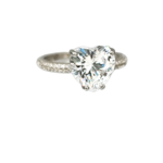 Δαχτυλίδι heart's flert από ασήμι 925°