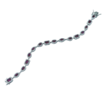 Βραχιόλι red princess από ασήμι 925° με πέτρες ζιργκόν