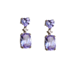 Σκουλαρίκια κρεμαστά Soulmate purle από ασήμι 925°