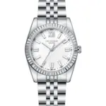 ΓΥΝΑΙΚΕΙΟ ΡΟΛΟΪ LEE COOPER Silver Metallic Bracelet LC08303.320