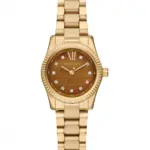 Γυναικείο Ρολόι Michael Kors Petite Lexington Pavé MK7578 Με Χρυσό Μπρασελέ