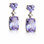 Σκουλαρίκια κρεμαστά Soulmate purle από ασήμι 925°