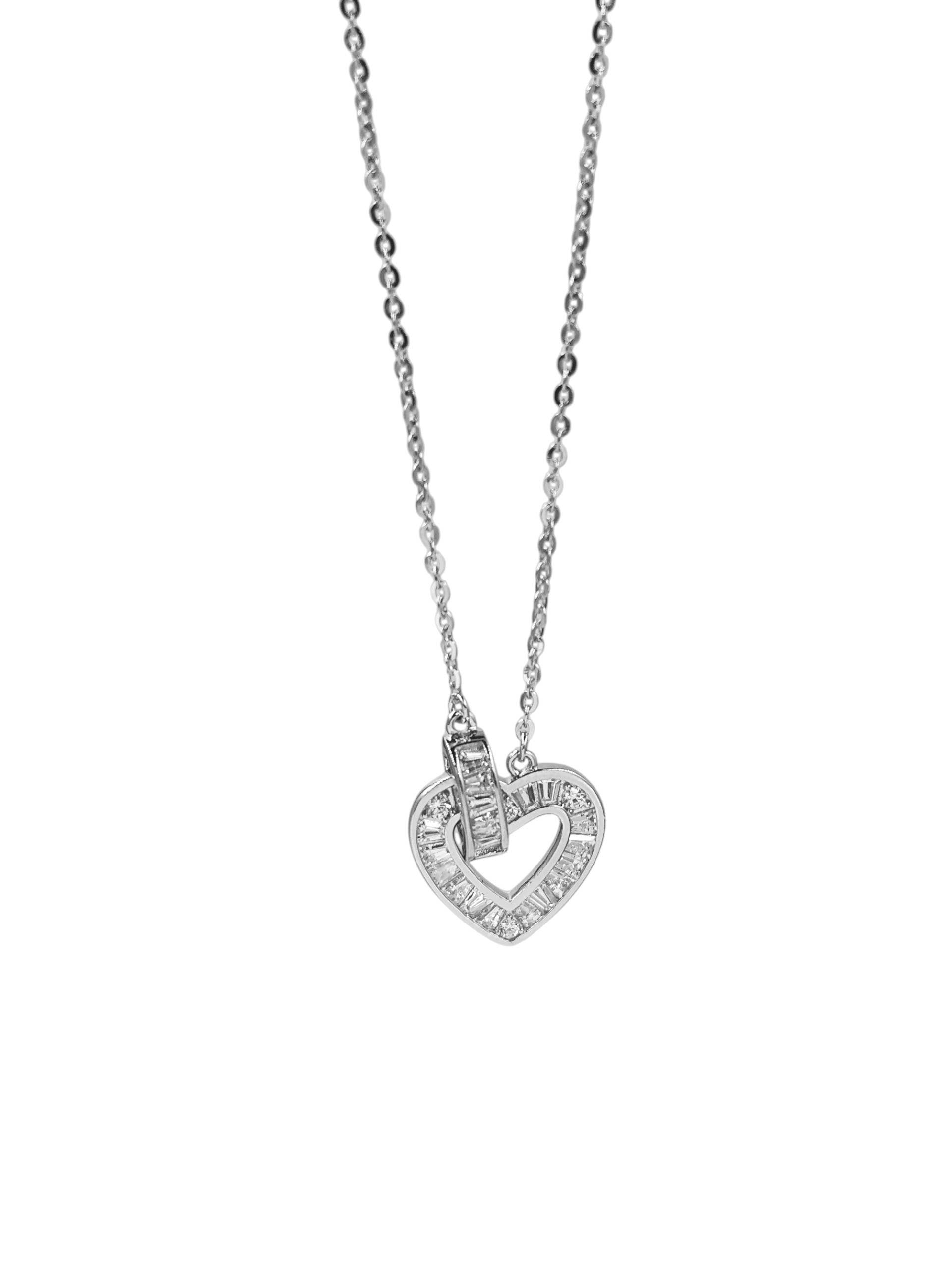 IMG_20260609_110450 Κολιέ glam heart από ασήμι 925° - Image 1