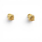 Σκουλαρίκια gold grace stud από ασήμι 925°