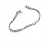 Βραχιόλι tennis bracelet ασημένιο 925° ΡΙΒΙΕΡΑ 3mm