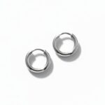 Σκουλαρίκια Sandra hoops από ασήμι 925°