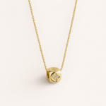 Kολιέ gold cube από ασήμι 925°