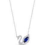 Κολιέ blue Odette από ασήμι 925°