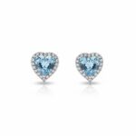 Σκουλαρίκια water hearts από ασήμι 925°