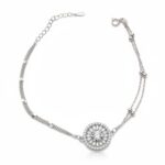 Βραχιόλι Hypnotic zirconia από ασήμι 925°