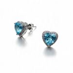 Σκουλαρίκια water hearts από ασήμι 925°